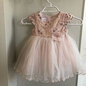 Beautiful Iris & Ivy Pink Dress Size 12 Months